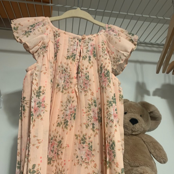 Baby Gap Pleated Floral Toddler Dress - Picture 2 of 6